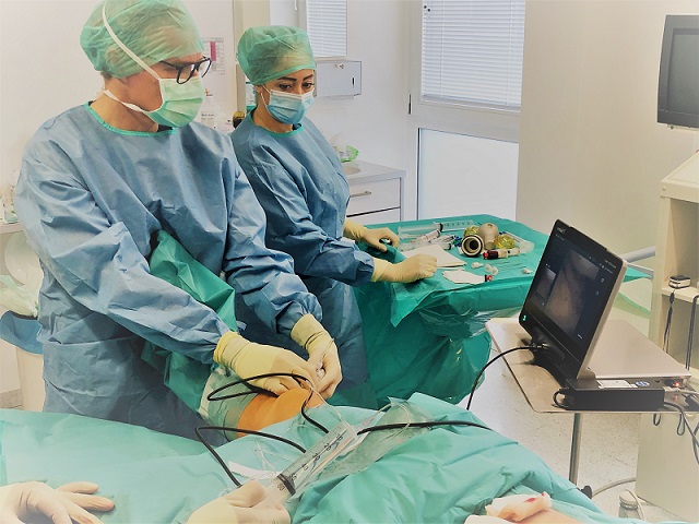 Arthroskopie eines Meniskus – operiert von Dr. Jens Enneper Kniespiegelung zur Innenmeniskus-Glättung