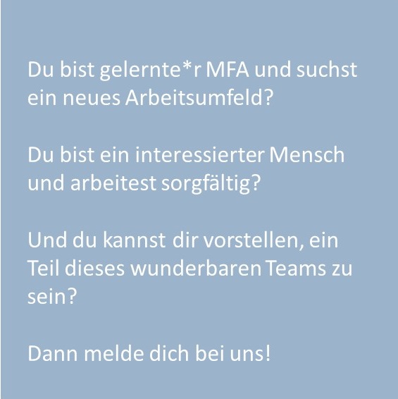 MFA gesucht - Orthopädie in Köln