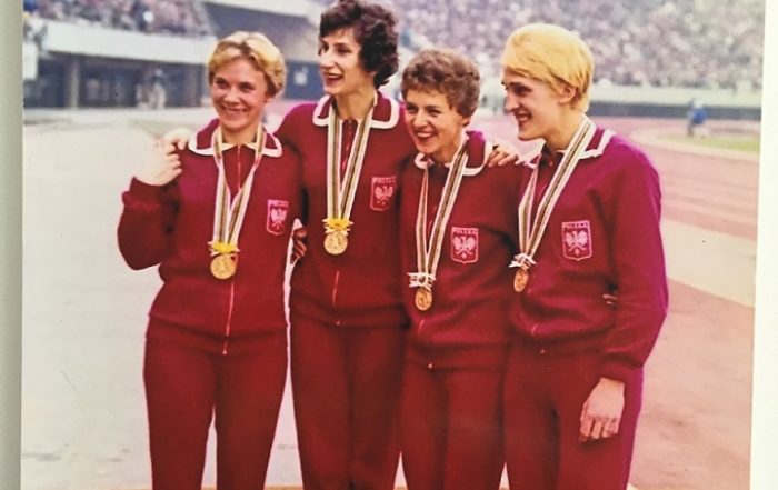 ehemalige Profi-Athletin der Sprintdisziplin Halina Gorecka-Herrmann